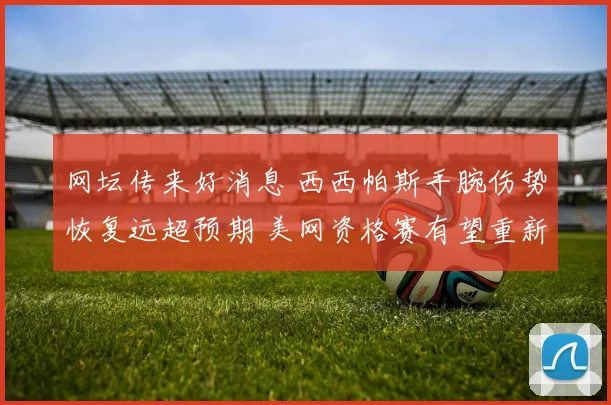 网坛传来好消息 西西帕斯手腕伤势恢复远超预期 美网资格赛有望重新披挂上阵